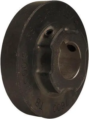 TB WOODS 6J114 Sure-Flex Sleeve Coupling Flange, 6J, Bore 1-1/4"