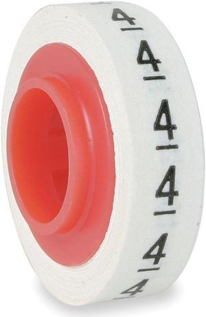 3M SDR-4 Wire Markr Refill,Preprintd,Self-Adhesiv
