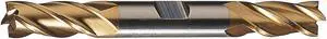 CLEVELAND C32957 Cobalt End Mill,3/8 In D,3/4 In Cut L