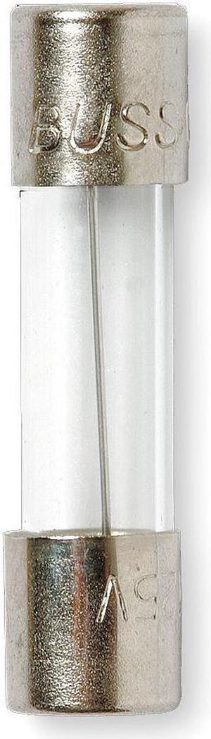 EATON BUSSMANN GMD-125-R Glass Fuse, Time-Delay, 125mA, 250V AC, 100A at 250V