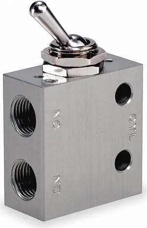 ARO M251LS Manual Air Control Valve,3-Way,1/8in NPT