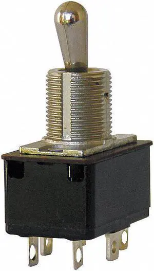 EATON 7561K6 Toggle Switch, DPST, 4 Connections, On/Off, 3/4 hp, 10A at 250V