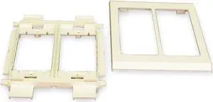 LEGRAND V4050 Device Bracket, 4-3/4 in W, 0.43 in H, 6 in L, Ivory