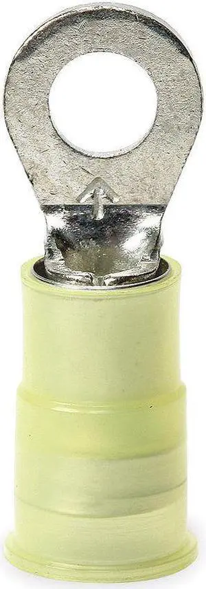 3M MNG10-14R/SX 12-10 AWG Nylon Ring Terminal 1/4" Stud PK50
