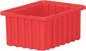 AKRO-MILS 33105RED Industrial Grade Polymer, Divider Box, Red, 10 7/8 in L, 5
