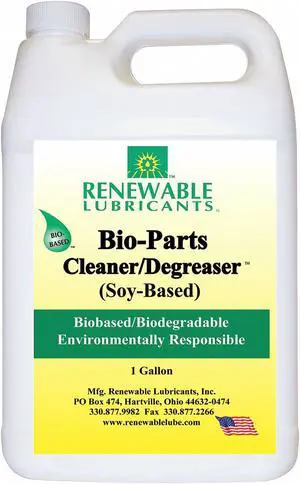 1 gal. Soy Based Parts Cleaner and Degreaser, Clear and Golden Yellow