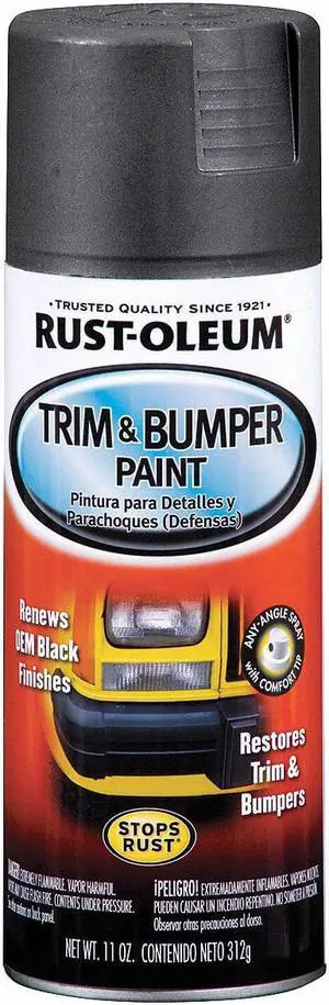 Rust-Oleum Spray Paint,Black,11 oz. HAWA 251574