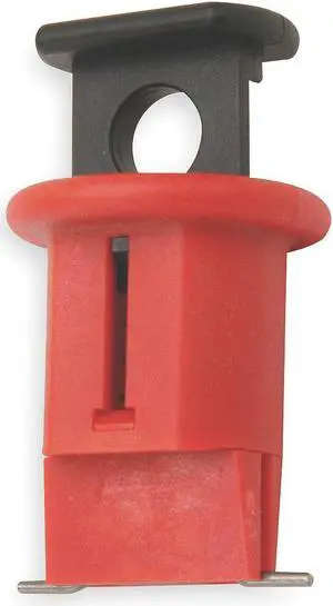 Breaker Lockout, Mini, Pin Wide, Pushbutton