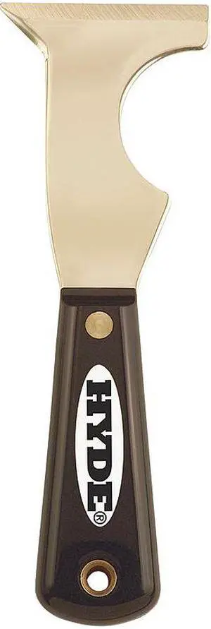 HYDE 02975 Painters Tool 5-In-1,Brass
