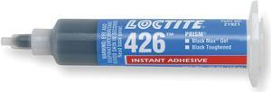 LOCTITE 231339 Instant Adhesive, 426 Series, Black, 0.35 oz, Syringe
