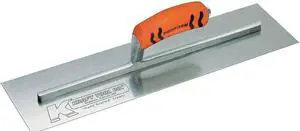 KRAFT TOOL CF217PF Concrete Trowel,Square,4 x 14 in,Steel
