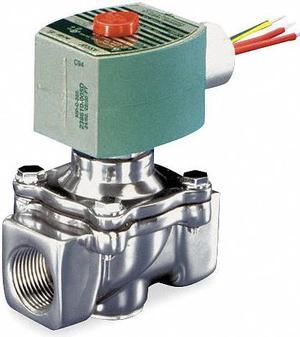REDHAT 8215G010 Solenoid Valve, 2-Way, 2-Position, Normally Closed, 3/8 in Pipe