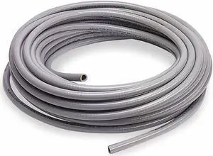 HUBBELL WIRING DEVICE-KELLEMS G1050 Liquid-Tight Conduit,1/2 In x 100ft,Gray