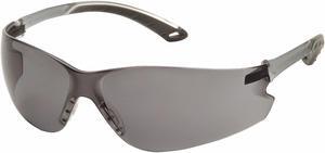 Itek Anti-Fog, Anti-Static, Scratch-Resistant Safety Glasses , Gray Lens Color