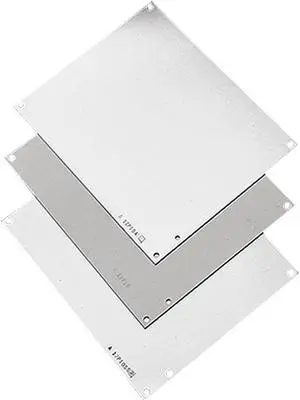 NVENT HOFFMAN A16P14AL Interior Panel, 14 Gangs, Aluminum