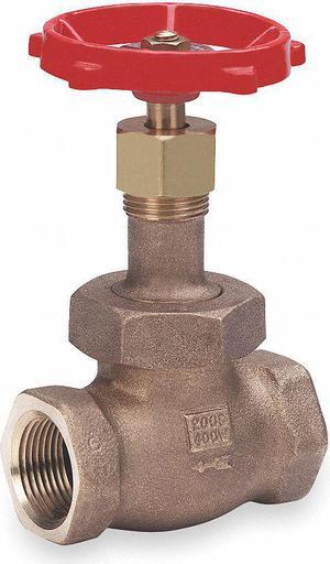 MILWAUKEE VALVE 570 1-1/2 Globe Valve,Class 200,1-1/2 In.