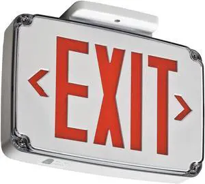 LITHONIA LIGHTING WLTE W 1 R ACUITY LITHONIA Thermoplastic LED Exit Sign