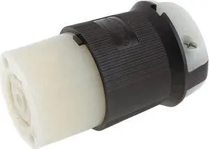 HUBBELL WIRING DEVICE-KELLEMS HBL2743 Locking Connector, L17-30R, 30 A, 600V