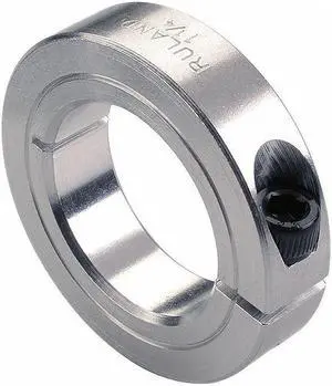 RULAND MCL-20-A Shaft Collar, Clamp, 1Pc, 20mm, Alum
