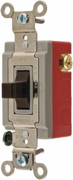 Wall Switch,Brown,20A,1 to 2 HP BRYANT 4921