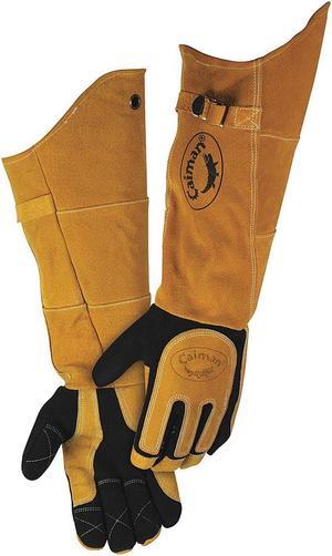 CAIMAN 1878-5 MIG/Stick Welding Gloves, Deerskin Palm, L, PR