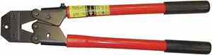 Loos Heat Treated Steel, Scissor Action Type Hand Swaging Tool  0-1/8
