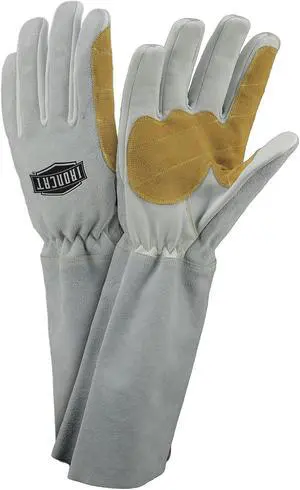 IRONCAT 9072/L Welding Gloves, Gauntlet Cuff, Reinforced Thumb, Premium