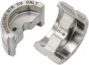 Burndy Type U Crimping Die, Green   Crimping U1CRT1