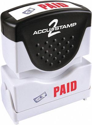 COSCO 038913 ACCU-STAMP 2 Shutter PAID 2 Color