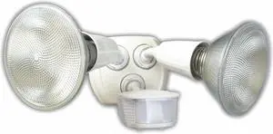 DESIGNERS EDGE L6003WH Motion Light,180Degree,70 ft.,Wht,16in L