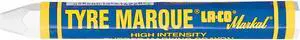 MARKAL 51420 Wax Tire Marker 1/2"W x 4-5/8"L, White