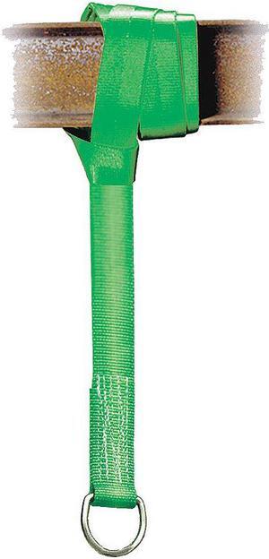 HONEYWELL MILLER 8185/6FTGN 6-Ft. Length, 1 2-In. D-Ring And 1 Loop, Green
