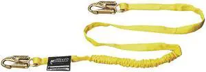 HONEYWELL MILLER 216WLS-Z7/6FTYL Shock Absorbing Lanyard, 6 ft., 310 lb. Weight
