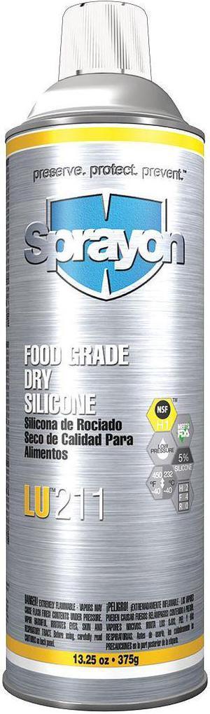 SPRAYON S00211000 Dry Lubricant, General Purpose, H1 Food Grade, 13.25 oz
