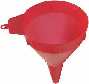 FUNNEL KING 32091 Polyethylene,1 pt.,6",5",1/2",Red
