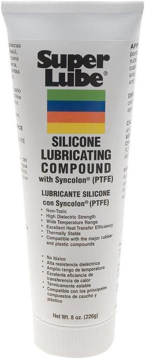 Silicone Lubricating Grease, 8 Oz., Super Lube® SUPER LUBE 97008