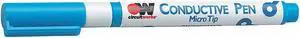 Pen Dispenser,5-1/2In.,Silver CHEMTRONICS CW2200MTP