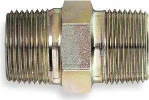 EATON AEROQUIP 2083-6-6S HoseFitting,MNPT-MNPT,3/8-18,Straight