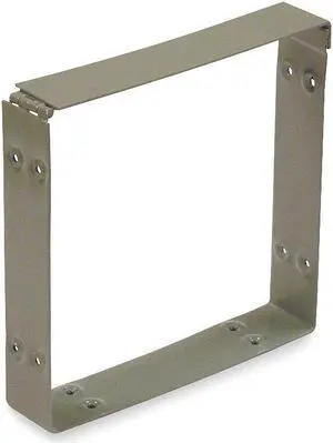 WIEGMANN C0404 Wireway Connector, 1 Type, NEMA 1 Rating, Steel, ANSI 61