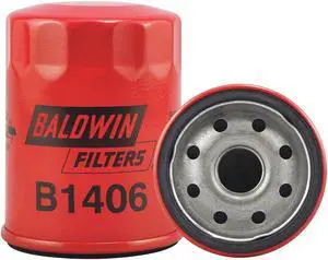 BALDWIN FILTERS B1406 Oil Fltr,Spin-On,3-1/2"x2-11/16"x3-1/2"