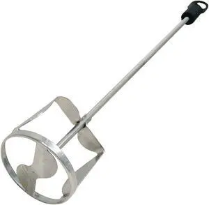 KRAFT TOOL DC408 Mixing Paddle,Jiffy,10-1/2in,StnlssSteel