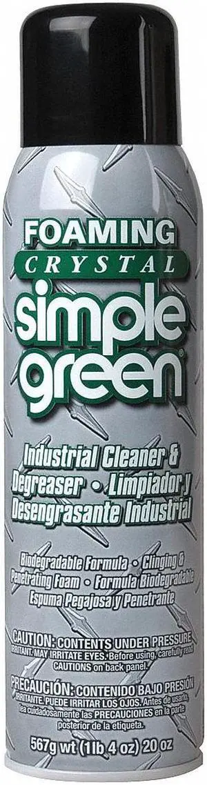 SIMPLE GREEN 0610001219010 Cleaner Degreaser,Aerosol Can,20 oz.