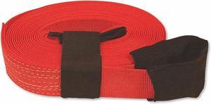 SNAP-LOC SLTT230K10R Tow Strap,3333 lb. WLL,2 in. W,Red