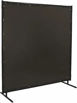STEINER 532-6X6 Welding Screen, Transparent Vinyl, 6 ft. W., 6 ft. H., 13 oz/sq
