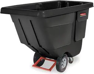 RUBBERMAID FG131400BLA 1 cu. yd. 850 lb. Tilt Truck