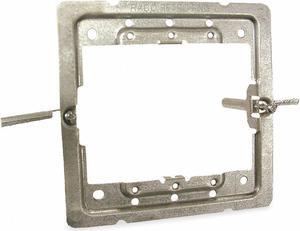 RACO 206RAC Ring, Galvanized steel, Square Box Type