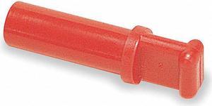 LEGRIS 3126 08 00 Plug, 5/16 in or 8mm Tube Size, Polymer, Red, 50 PK