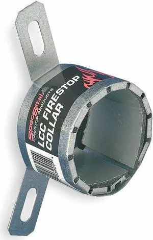 Pipe Collar, 1-1/2 In., For Plastic Pipe