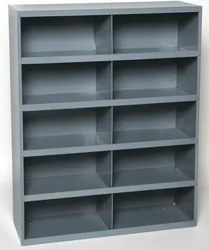 DURHAM MFG 397-95 Prime Cold Rolled Steel Pigeonhole Bin Unit , 12 in D x 42 in
