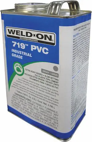WELD-ON 13980 PVC Gray Extra Heavy Bodied Gallon